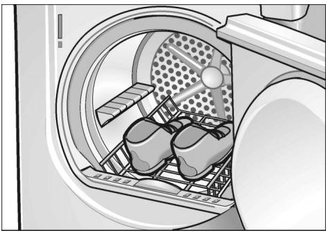 BOSCH NEXXT - Sechage de chaussures sur le tiroir : - 1