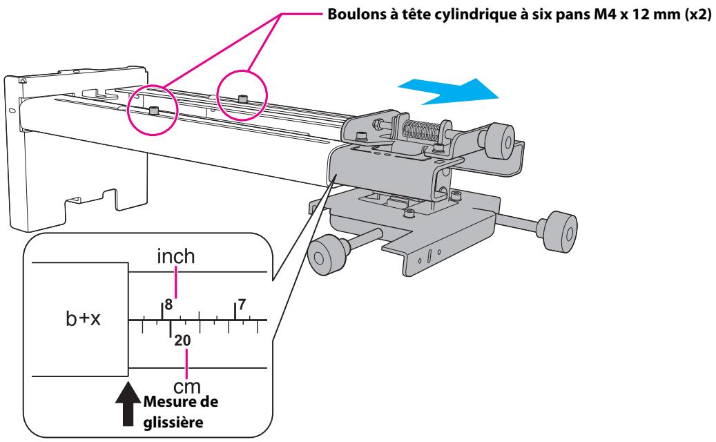 EPSON EB-1410WI - Déterminer la distance de projection et retarder la glissière - 1