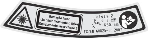 BOSCH PST 800 PEL - Indicações de segurança para aparelhos laser (PST 800 PEL/PST 900 PEL) - 1