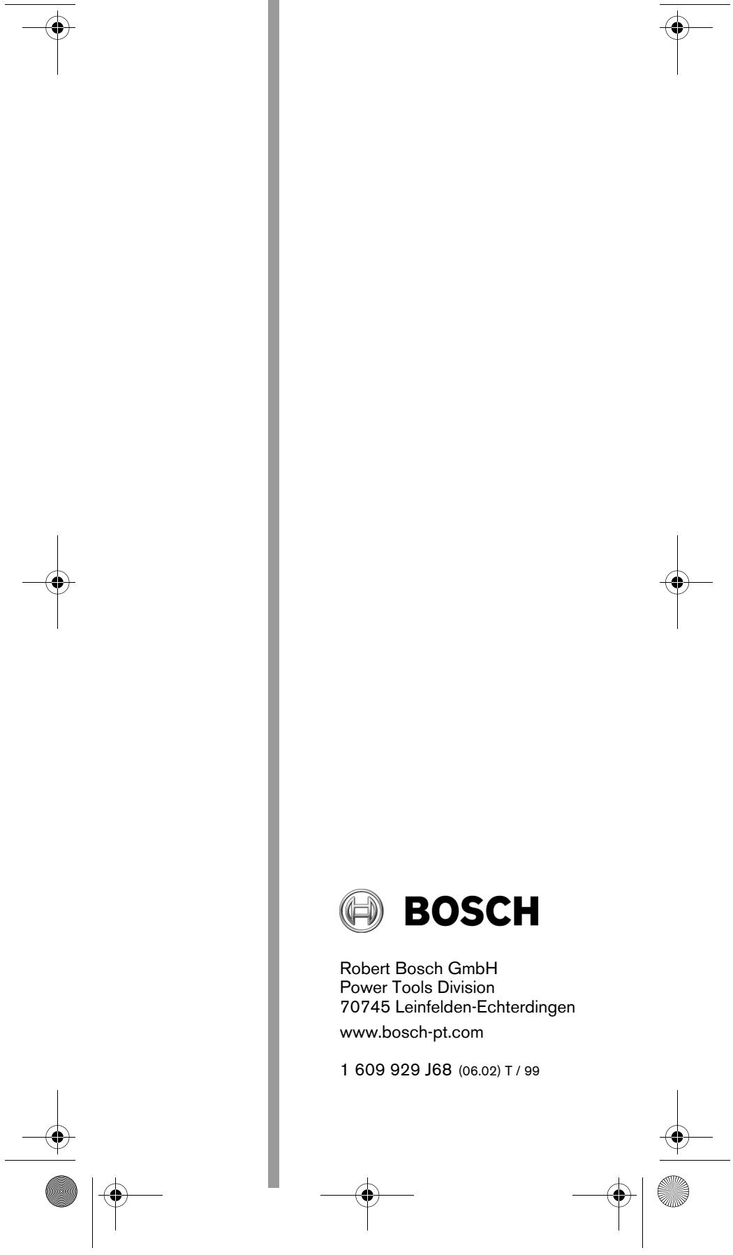 BOSCH PDO MULTI - EU諸国の： - 1