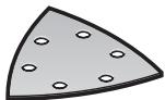 BOSCH PMF 10.8 LI - Choix de la feuille abrasive - 2