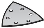 BOSCH PMF 10.8 LI - Selección de la hoja lijadora - 2