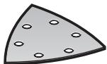 BOSCH PMF 10.8 LI - Keuze van het schuurblad - 2