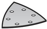 BOSCH PMF 10.8 LI - Scelta del foglio abrasivo - 2