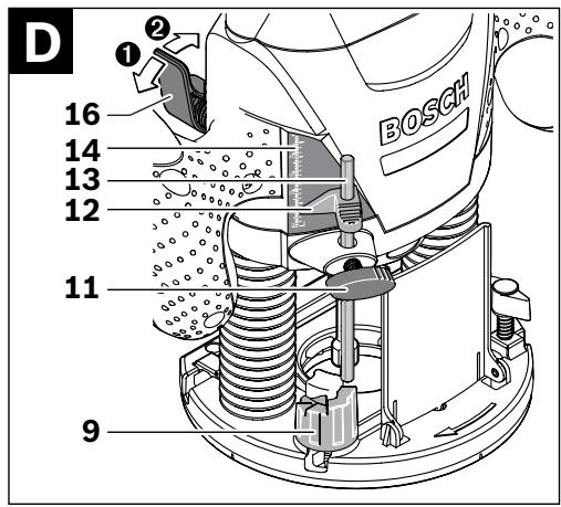 BOSCH POF 1200 AE - 25
