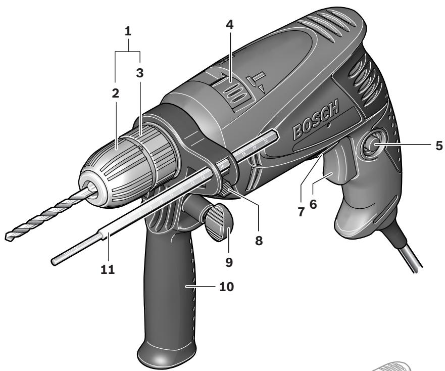 BOSCH PSB 550 RE - 2