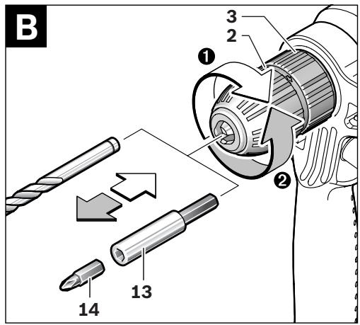 BOSCH PSB 550 RE - 4