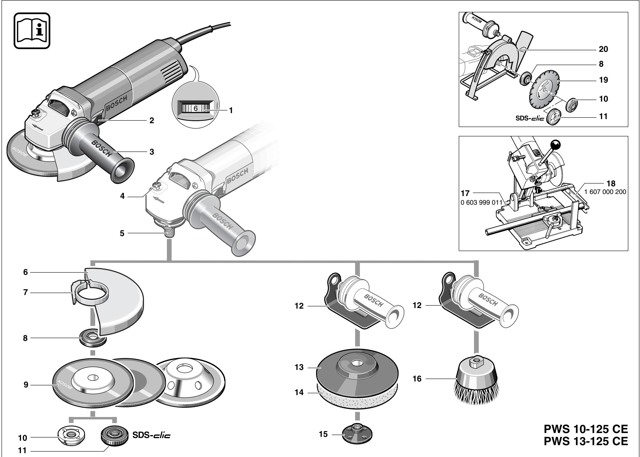 BOSCH PWS 13-125 CE - PWS 13-125 CE - 5