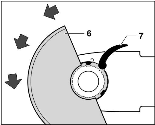 BOSCH PWS 13-125 CE - Vernedeksel - 1