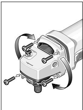 BOSCH PWS 13-125 CE - Koneen paän kierto - 1