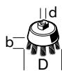 BOSCH PWS 750-115 - Κατάλληλα λειαντικά εργαλεία - 3