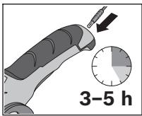 BOSCH XEOA - Batteriets laddning (se bild A) - 1