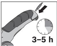 BOSCH XEOA - Charger l'accu (voir figure A) - 1
