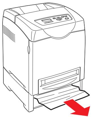 XEROX PHASER 6180 - Papierstaus in der optionalen Papierzuführung - 3