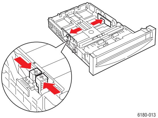 XEROX PHASER 6180 - Einlagen von Papier in Fach 2 und 3 - 2