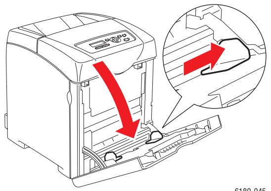 XEROX PHASER 6180 - Bedrucken von Hochglanzpapier aus Fach 1 (MPT) - 1