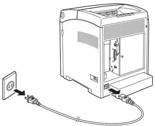 XEROX PHASER 6180 - Transportieren des Druckers - 3