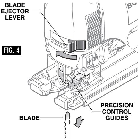 BOSCH 1590EVS - BLADE INSTALLATION AND REMOVAL - 3