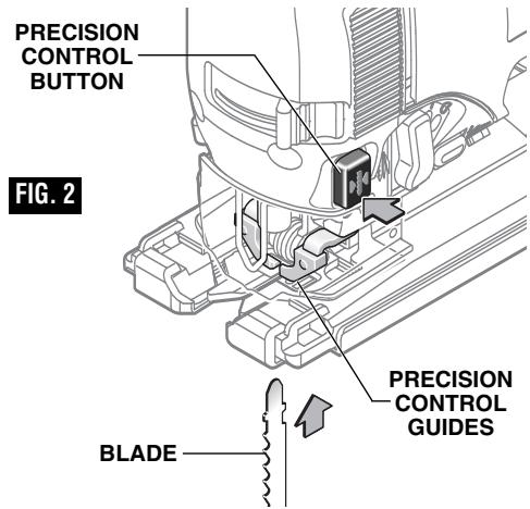 BOSCH 1590EVS - BLADE INSTALLATION AND REMOVAL - 1