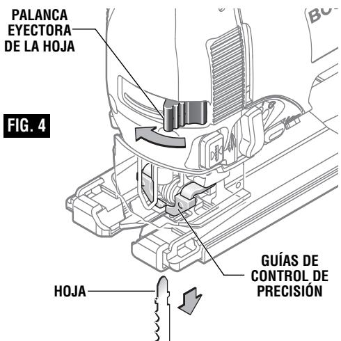 BOSCH 1590EVS - INSTALLACION Y REMOCION DE LA HOJA - 3