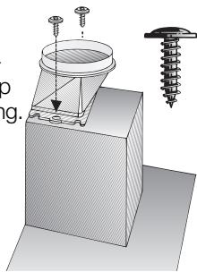 BOSCH DHL545S  - INSTALLATION INSTRUCTIONS - Afzuigkappen met rechthoekige luchtafvoeropening: - 1