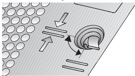 BOSCH DHL545S  - INSTALLATION INSTRUCTIONS - Sur les hottes aspirantes équipées d'une natte filtrante : - 1