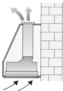 BOSCH DHL545S  - INSTALLATION INSTRUCTIONS - Afzuigkappen met rechthoekige luchtafvoeropening: - 2