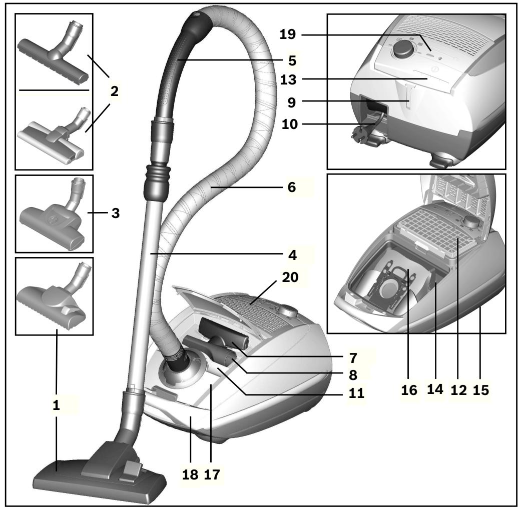 BOSCH BSGL 52233 / FREE'E PRO PARQUET - Robert Bosch Hausgeräte GmbH - 1