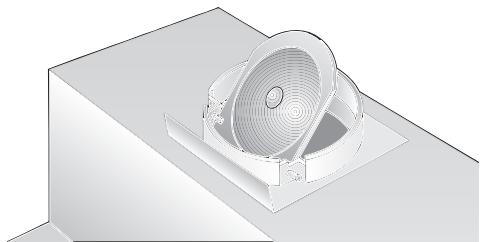 BOSCH DHU 632 UFF - Montieren der Rückstauklappe: - 2