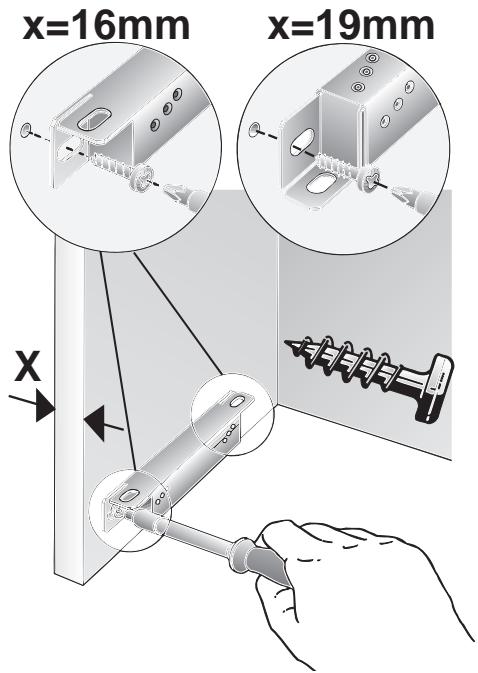 BOSCH DHU 632 UFF - Préparation du placard en appui mural - 1