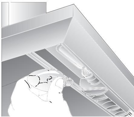 BOSCH DWW09W420 - Changement du tube au néon - 2