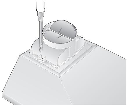 BOSCH DWW09W420 - Monteren van de terugslagklep: - 1