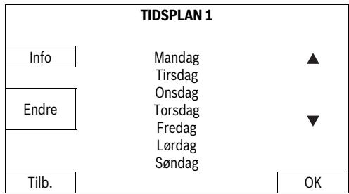 BOSCH INDEGO - TIDSPLAN 1 - Mandag - 1