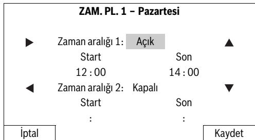 BOSCH INDEGO - Zaman plani - 3