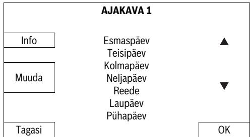 BOSCH INDEGO - AJAKAVA 1 - Esmaspaev - 10