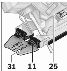 BOSCH PST 900 PEL 620W - Gönye açısının ayarlanması - 4