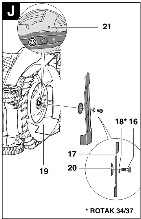BOSCH ROTAK 40E, ROTAK40 - ROTAK 34 ROTAK 37 ROTAK 40 ROTAK 43 - 25