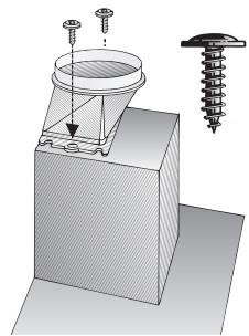BOSCH DHL 555BCH/04 - INSTALLATION INSTRUCTIONS - Hottes aspirantes à sortie d'air rectangulaire: - 1