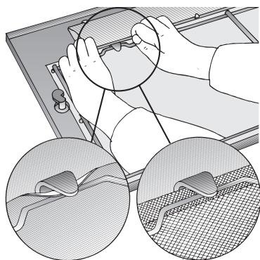BOSCH DHL 555BCH/04 - INSTALLATION INSTRUCTIONS - Extractor hoods with a filter mat: - 3