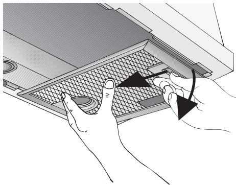 BOSCH DHL 555BCH/04 - INSTALLATION INSTRUCTIONS - Extractor hoods with two filter cartridges: - 1