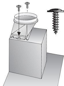 BOSCH DHL 555BCH/04 - INSTALLATION INSTRUCTIONS - Dunstabzugshauben mit rechteckigem Luftaustritt: - 1