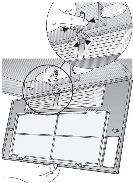 BOSCH DHL 555BCH/04 - INSTALLATION INSTRUCTIONS - Extractor hoods with a filter mat: - 2