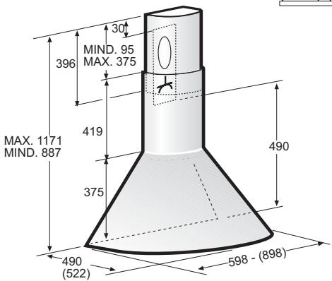 BOSCH DWA 061450/01  - INSTALLATION INSTRUCTIONS - Umluftbetrieb - 2