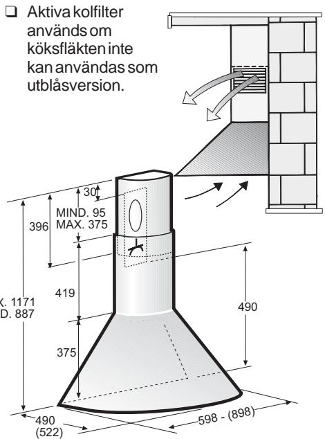 BOSCH DWA 061450/01  - INSTALLATION INSTRUCTIONS - Filterversionen - 1