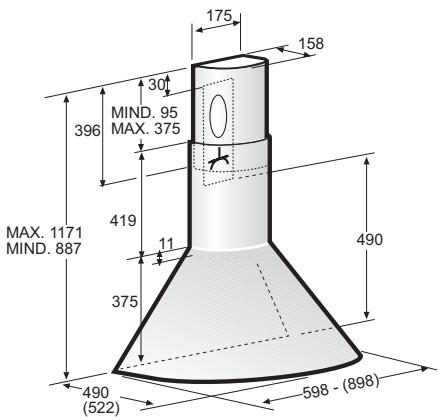 BOSCH DWA 091450/01  - INSTALLATION INSTRUCTIONS - Evacuação do ar para o externo - 2