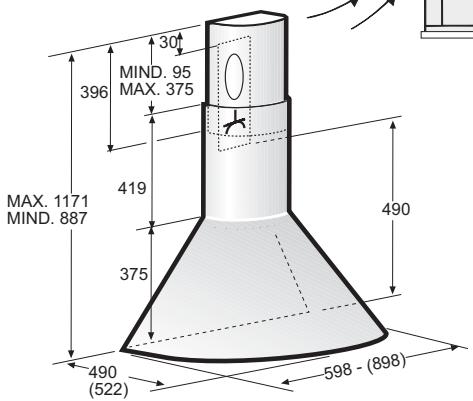 BOSCH DWA 091450/01  - INSTALLATION INSTRUCTIONS - Modalidad aire reciclado - 2