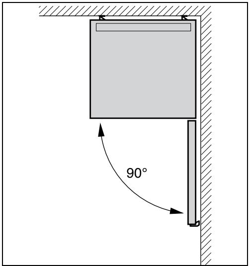 BOSCH KSV 36VL40/01 - INSTALLATION INSTRUCTIONS - Vaggavstand - 1