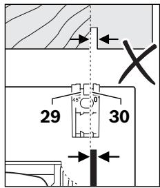 BOSCH PKS1600 - Marquages de la ligne de coupe (PKS 55) - 2