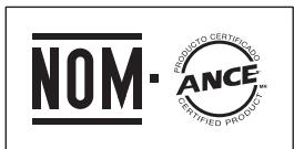 NOM PRODUCTO CERTIFICAND ANCE CERTIFIED PRODUCT™