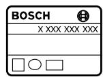 BOSCH PSR1440 - Symboler - 1